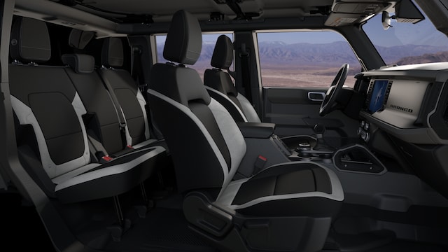 2025 Bronco®  Big Bend® Interior view